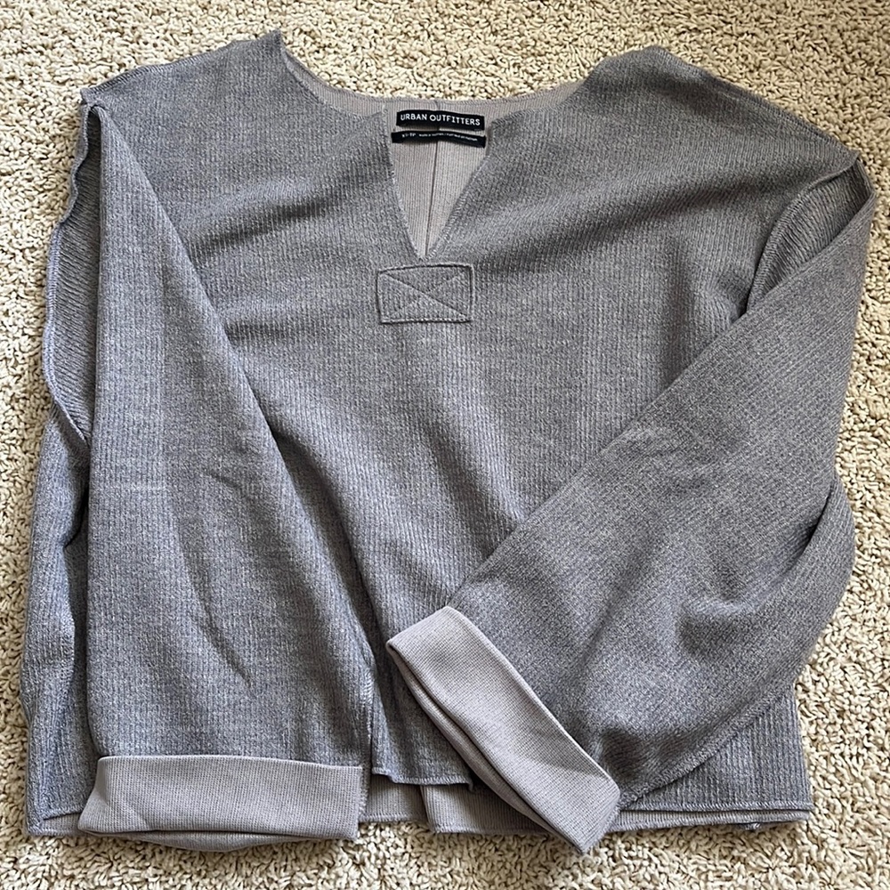 Urban outfitters taupe lightweight knit